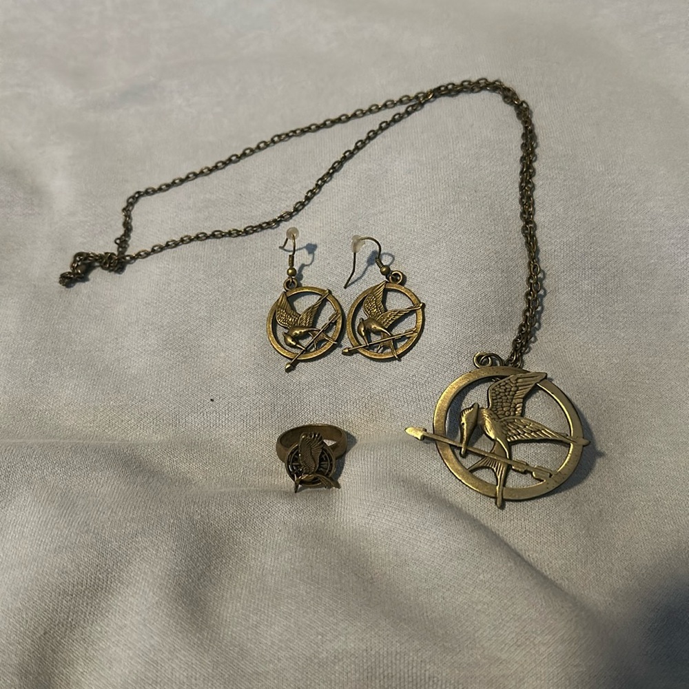 Hunger Games - Mockingjay jewelry set